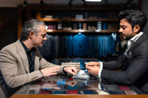 Discussion with Customer