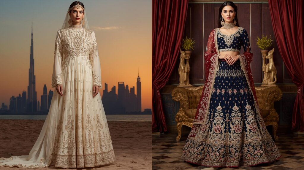 Abaya vs Lehenga for Eid