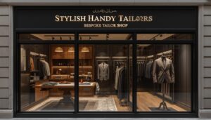 Stylish Handy Tailors bespoke tailor shop Meydan Dubai.