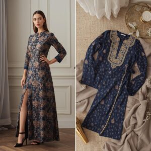 Custom Eid dress completed bespoke tailoring Dubai - Stylish Handy Tailors Meydan One