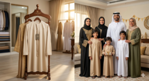 Perfectly tailored Eid outfit ready for delivery -Stylish Handy Tailors Dubai