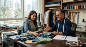 Eid outfit tailoring consultation Dubai