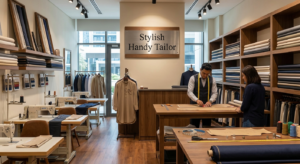 Stylish Handy Tailors Dubai - bespoke Pathani suit tailoring studio at Meydan
